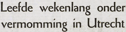 Utrechts Nieuwsblad, 18 mei 1957.